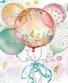 Henry, karnet mini B8, Bukiet balonów