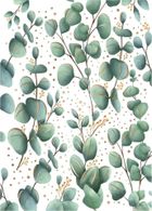 Henry, karnet mini B8, Eukaliptus