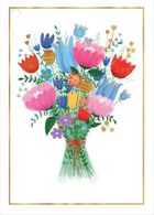 Henry, karnet mini B8, zawieszka Bukiet