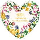 Henry, laurka dwustronna, Serce Babcia, Ogródek Babci
