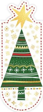 Henry, magnetyczna zakładka do książek, Choinka