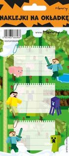 Henry, naklejki na zeszyty, Gra