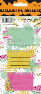Henry, naklejki na zeszyty, Lato