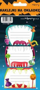 Henry, naklejki na zeszyty, Wampiry