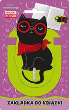 Henry, zakładka do książki ze znacznikiem, Kot w okularach