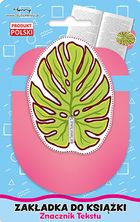 Henry, zakładka do książki ze znacznikiem, Liść monstery