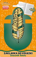 Henry, zakładka do książki ze znacznikiem, Pióro boho