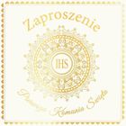 Henry, zaproszenie, Komunia, hostia biała, 5 szt.