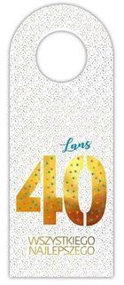 Henry, zawieszka na butelkę, 40