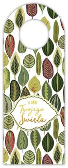 Henry, zawieszka na butelkę, Liście, w dniu Święta