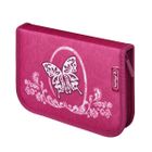 Herlitz, Rose Butterfly, piórnik z wyposażeniem, 31 elementów