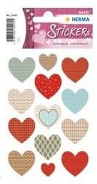 Herma, Magic, naklejki, serca