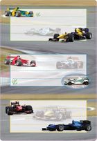 Herma, naklejki na zeszyty, Formuła 1