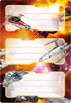 Herma, naklejki na zeszyty, kosmos