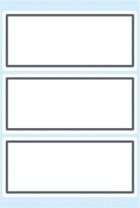 Herma, naklejki szkolne, białe