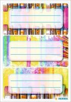 Herma, naklejki szkolne, pędzle