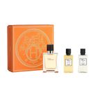 Hermes, Terre D'Hermes, zestaw: woda toaletowa, spray, 50 ml + żel pod prysznic, 40 ml + balsam po goleniu, 40 ml