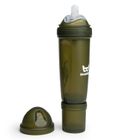Herobility, Herobottle, butelka antykolkowa, ciemnozielona, 340 ml, 4m+