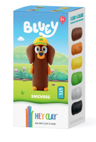 Hey Clay, Bluey, Snickers, masa plastyczna, 5 szt.