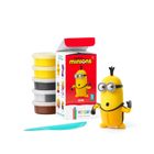 Hey Clay, Minionki, Kevin, masa plastyczna, 5 szt.