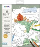 Heyda, wypukła malowanka, Dinozaury