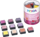 Heyda, zestaw mini poduszek do stempli, sunrise, 10 szt.