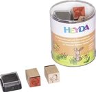 Heyda, zestaw stempli, wiosna, 15 szt.