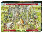 Heye, Funky ZOO, część V-Dinozaury, puzzle, 1000 elementów