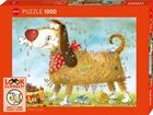 Heye, Look Closely - Pies, puzzle, 1000 elementów