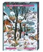 Heye, Raj w zimie, Ryba, puzzle, 1000 elementów