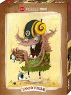 Heye, Zozoville, Śmieciowe jedzenie, puzzle, 1000 elementów