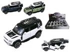 Hipo, Land Rover & Range Rover, pojazd terenowy, model metalowy, 14 cm, 1 szt.