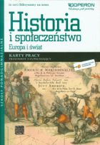 Historia i społeczeństwo, Odkrywamy na nowo. Europa i świat. Karty pracy. Zakres podstawowy. Liceum/technikum klasy 1-3. Operon