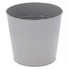Home Styling Collection, cynkowa osłonka na doniczkę, 13-11 cm
