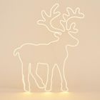 Home Styling Collection, dekoracja świąteczna LED, renifer, 100-80 cm