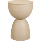 Home Styling Collection, Dune, metalowy stolik pomocniczy, 45,5 cm