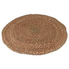 Home Styling Collection, dywan okrągły, pleciony z trawy morskiej, boho, 80 cm