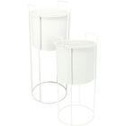 Home Styling Collection, Idem, kwietniki metalowe, 2 szt.