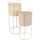 Home Styling Collection, Idem, kwietniki metalowe, 2 szt.