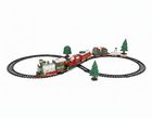 Home Styling Collection, kolejka pod choinkę z lokomotywą i saniami mikołaja, 22 elementy