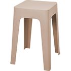 Home Styling Collection, lekki taboret z tworzywa sztucznego, 33-33-47 cm