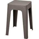 Home Styling Collection, lekki taboret z tworzywa sztucznego, 33-33-47 cm