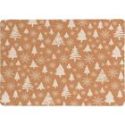 Home Styling Collection, mata korkowa, świąteczny wzór, 40-30 cm