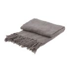 Home Styling Collection, narzuta z frędzlami, 130-170 cm