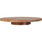 Home Styling, Collection, okrągła deska obrotowa, drewno akacji, Ø 37 cm