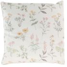 Home Styling Collection, poduszka dekoracyjna w kwiatowy wzór, 45-45 cm