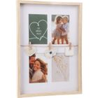 Home Styling Collection, ramka na zdjęcia z dekoracją, 31-27-43,5 cm