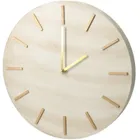 Home Styling Collection, Sum, minimalistyczny zegar ścienny, marmur, 30 cm