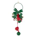 Home Styling Collection, świąteczna dekoracja z metalowymi dzwoneczkami, 29 cm