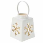 Home Styling Collection, świąteczny lampion ze świecą LED, 14 cm